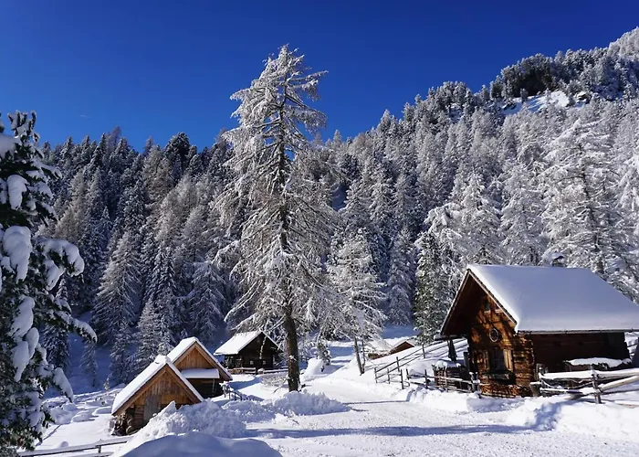 Bergheim Schmidt Ski-in Ski-out Almhuetten Im Wald * Turracher Hohe